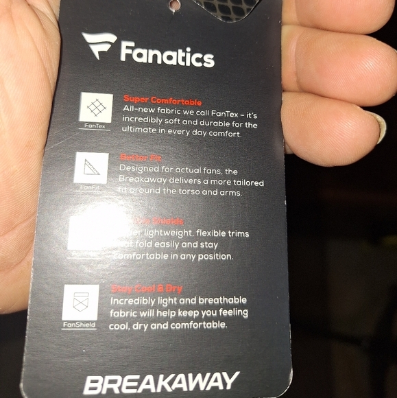 Fanatics Blue and Red Rangers #93 Zibanejad Jersey In A Mens Medium. NWT - Picture 6 of 11